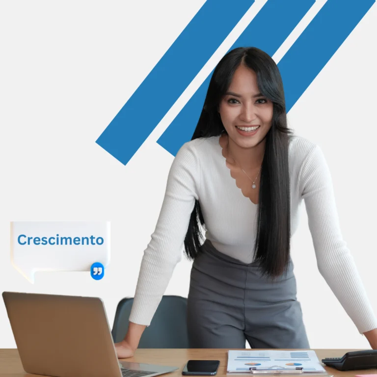 Empresária em reunião discutindo estratégias de gestão financeira eficaz